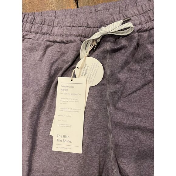 NWT Vuori Performance Jogger DreamKnit Joggers Purple Size M - Picture 8 of 9